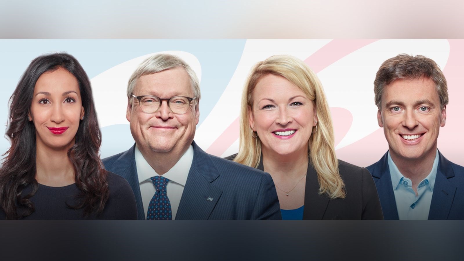 Marwah Rizqy, Gaétan Barrette, Lise Thériault et Marc Tanguay 