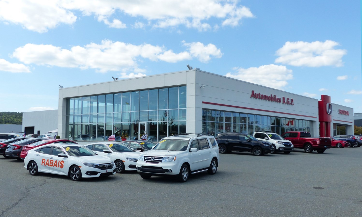 BGP Honda pour la somme de 1,5 M$.