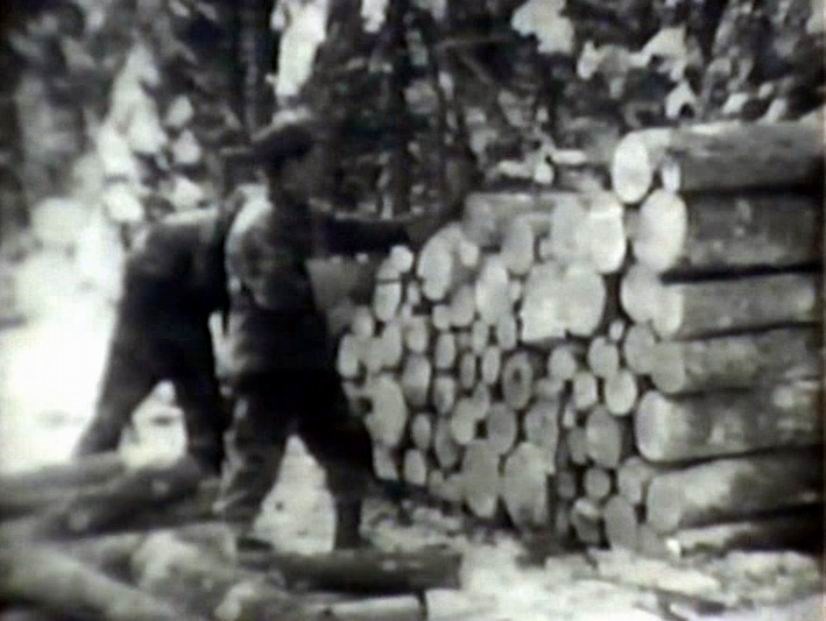 Normand DeLessard présente des souvenirs de bûcherons de 1950