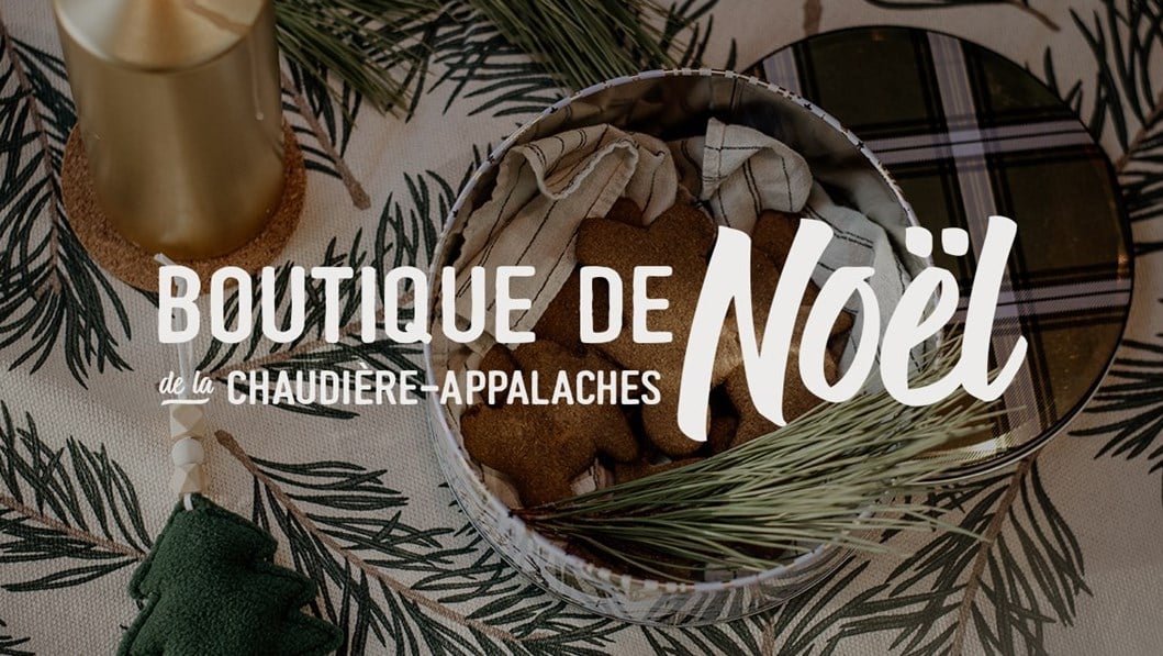 Tourisme Chaudière-Appalaches lance sa boutique de Noël en ligne 
