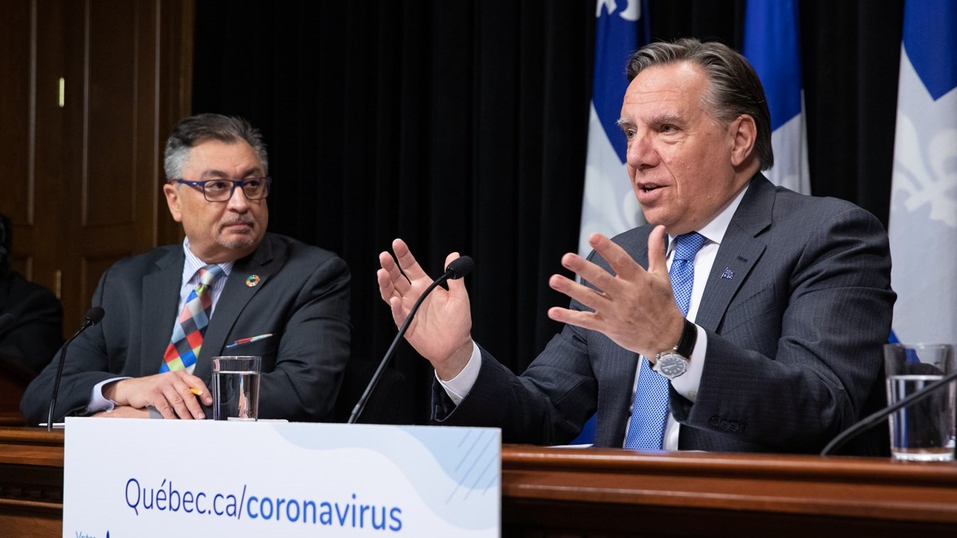 Le nombre d’hospitalisations reste limité, dit Legault