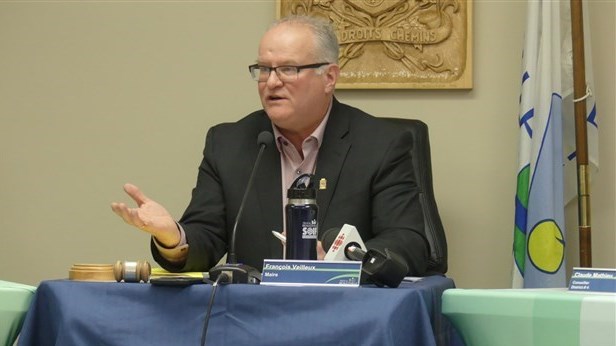 François Veilleux, maire de Beauceville