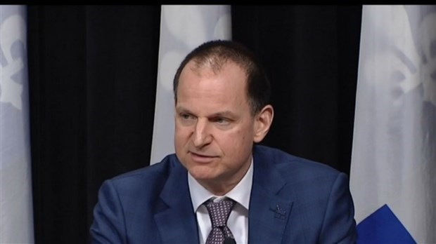 Le ministre des Finances, Eric Girard.