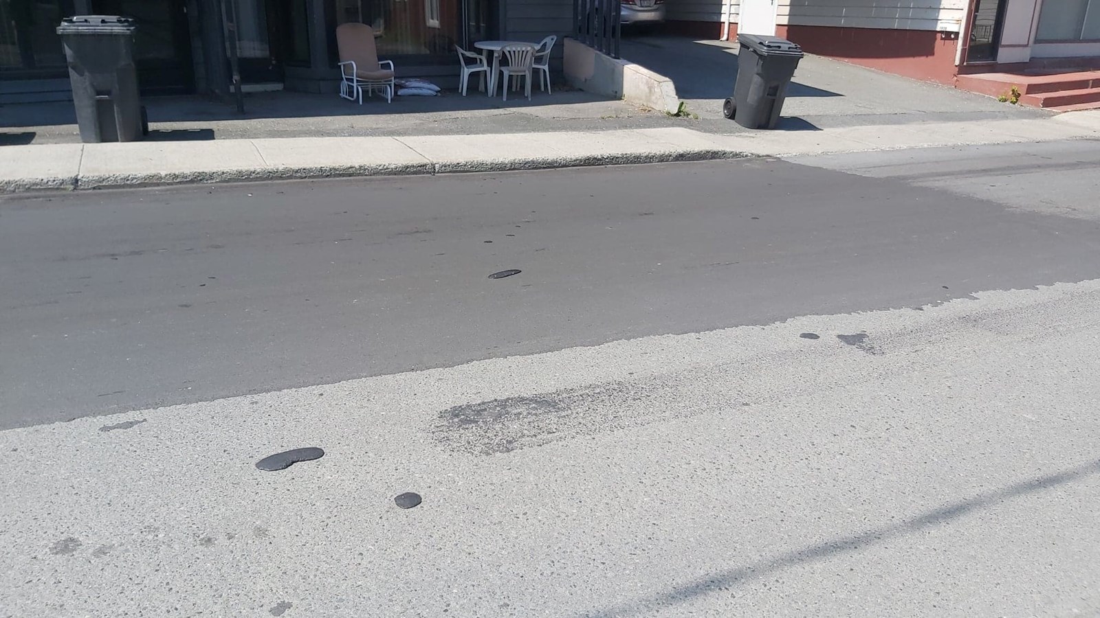 1ère avenue à Saint-Georges Ouest au niveau de la 20e rue