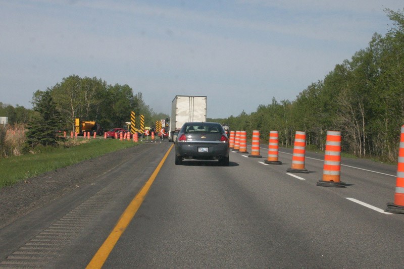 Un mois d'asphaltage sur l'Autoroute 73