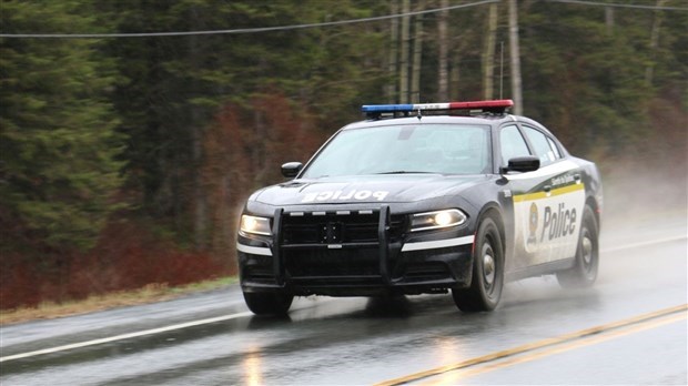 Une poursuite policière à Saint-Isidore