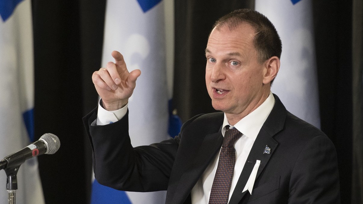 Éric Girard, ministre des Finances