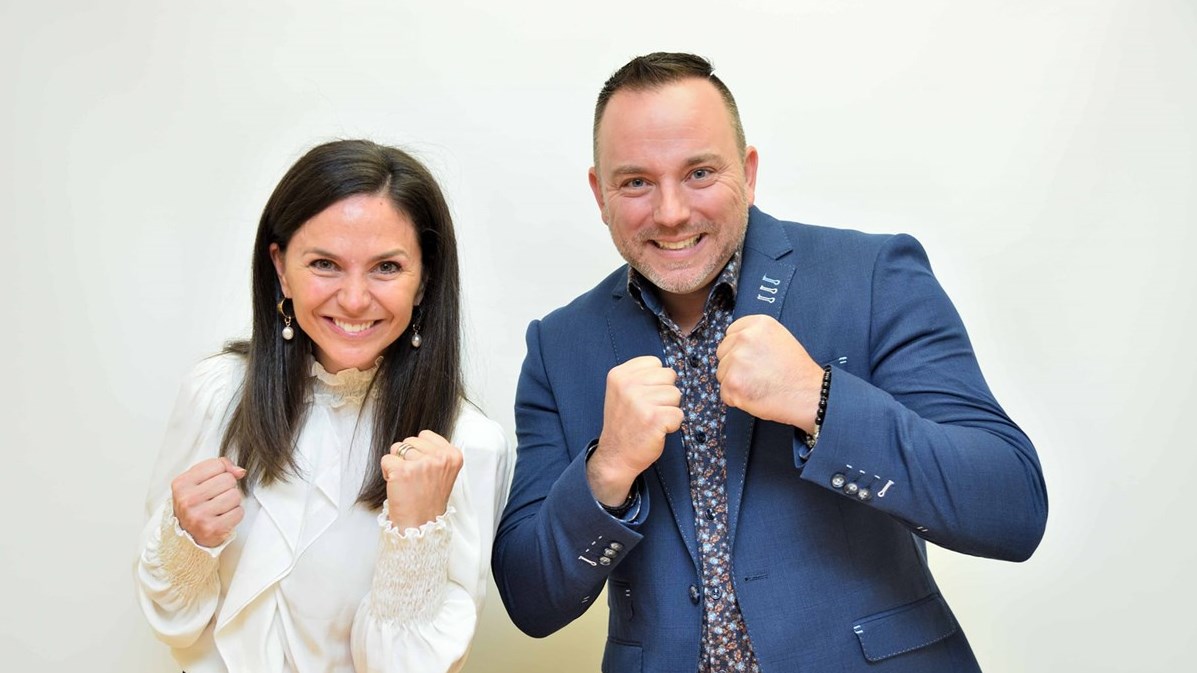 Nicolas Buteau et Mélanie Boissoneault sont encore co-présidents d'honneur cette année. 
