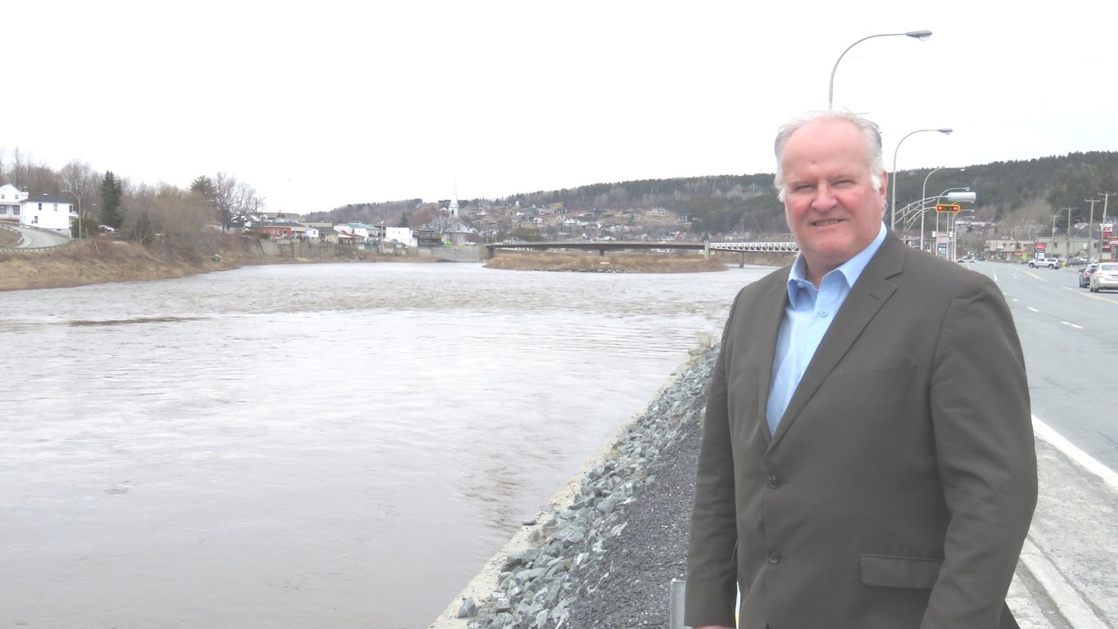 Le maire de Beauceville, François Veilleux.