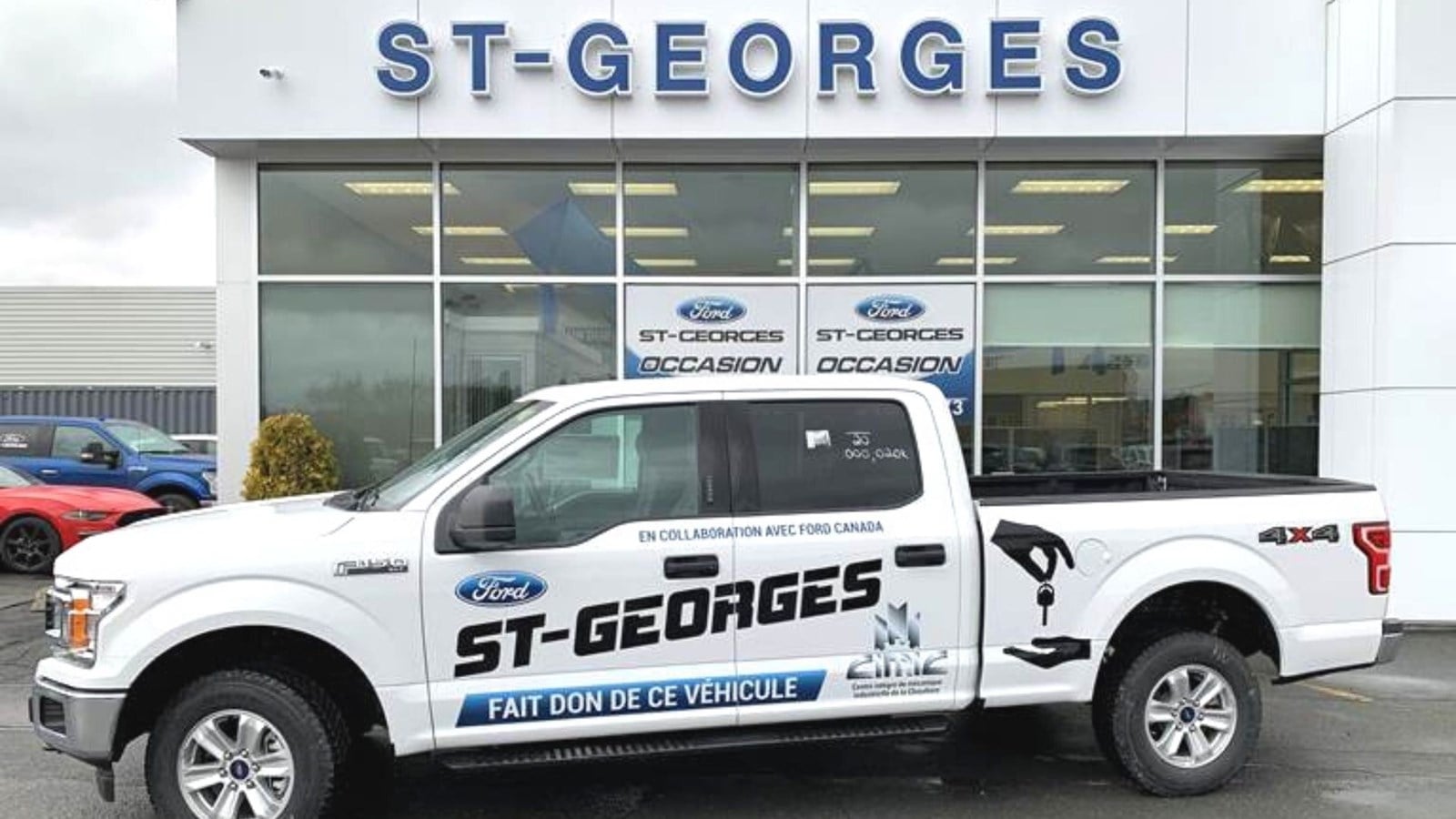 St-Georges Ford fait don d’un camion au CIMIC