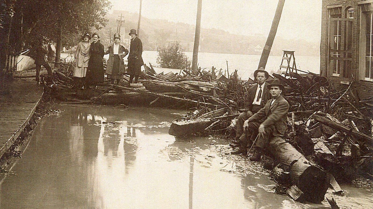 Ils ont vécu l'innondation de 1917