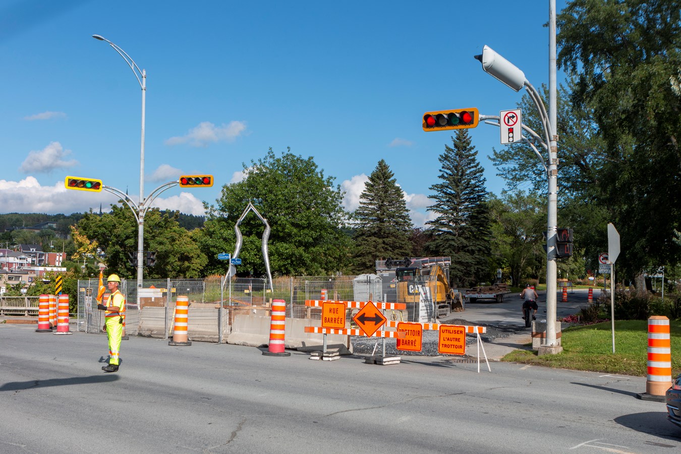 Prolongation des travaux sur la 1ère Avenue Clermont-Pépin