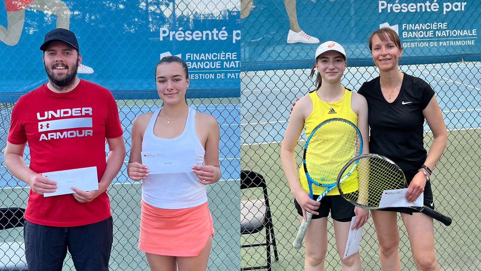 Une réussite pour le tout premier Omnium de tennis beauceron