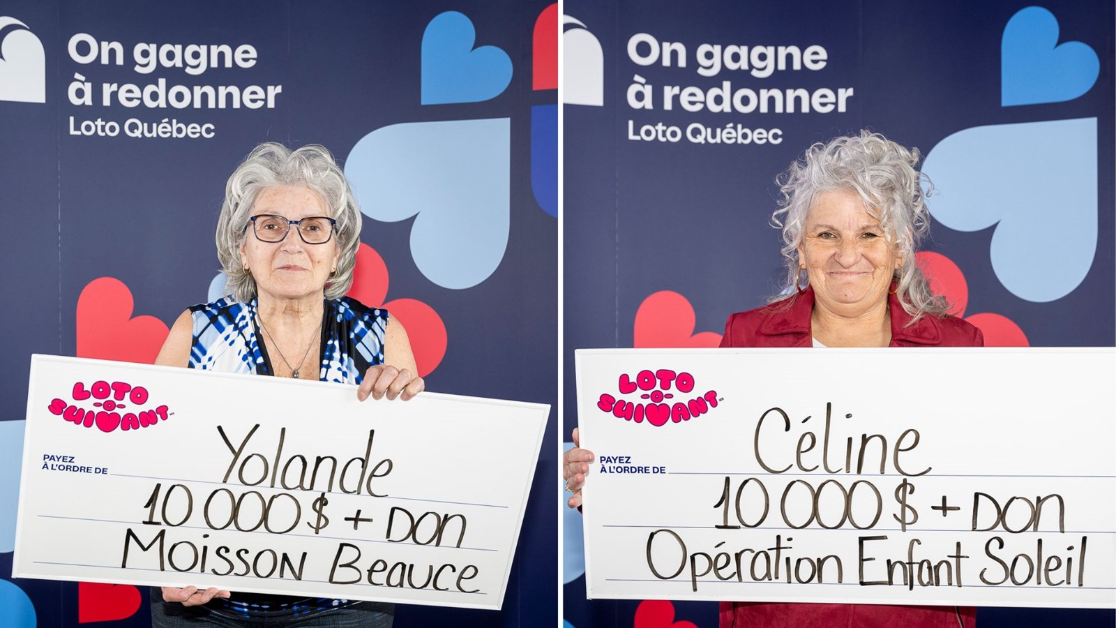 Yolande Bertrand et Céline Labonté