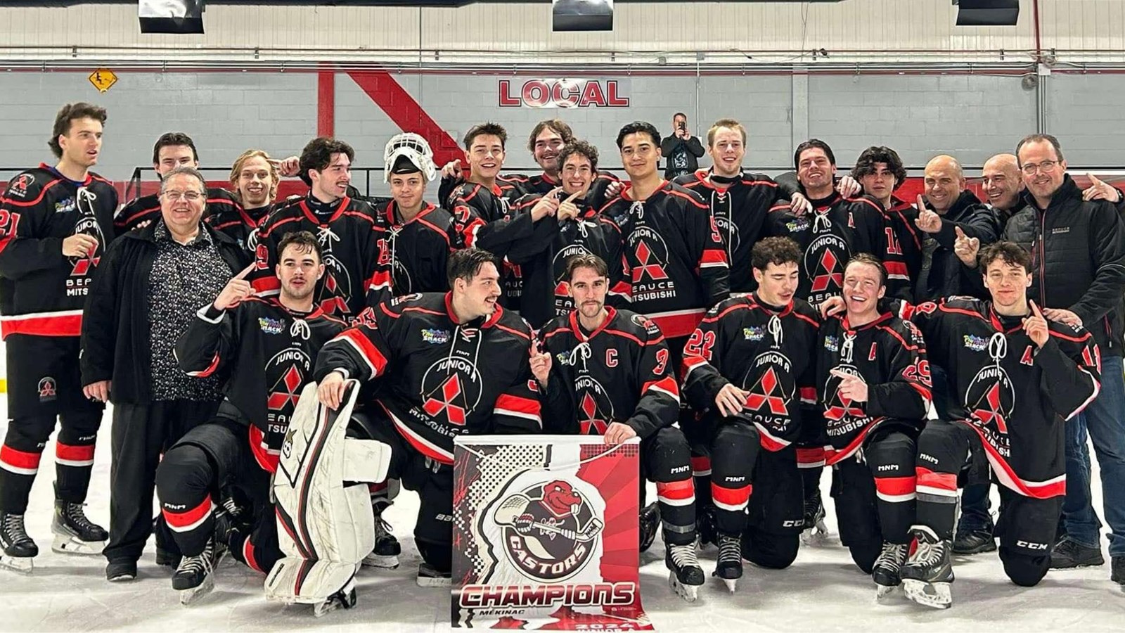 Le Junior A Beauce Mitsubishi remporte le tournoi de Saint-Tite