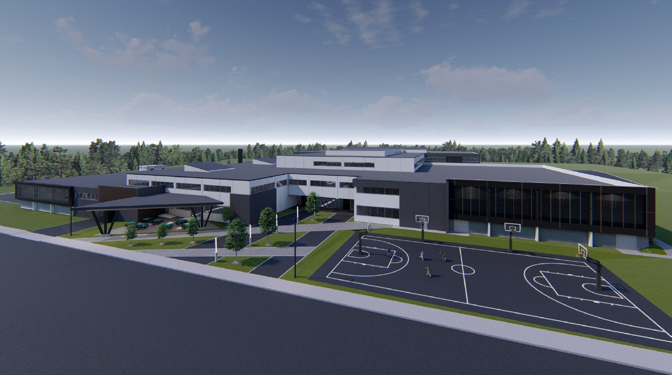 Les futures infrastructures de la Polyvalente Bélanger