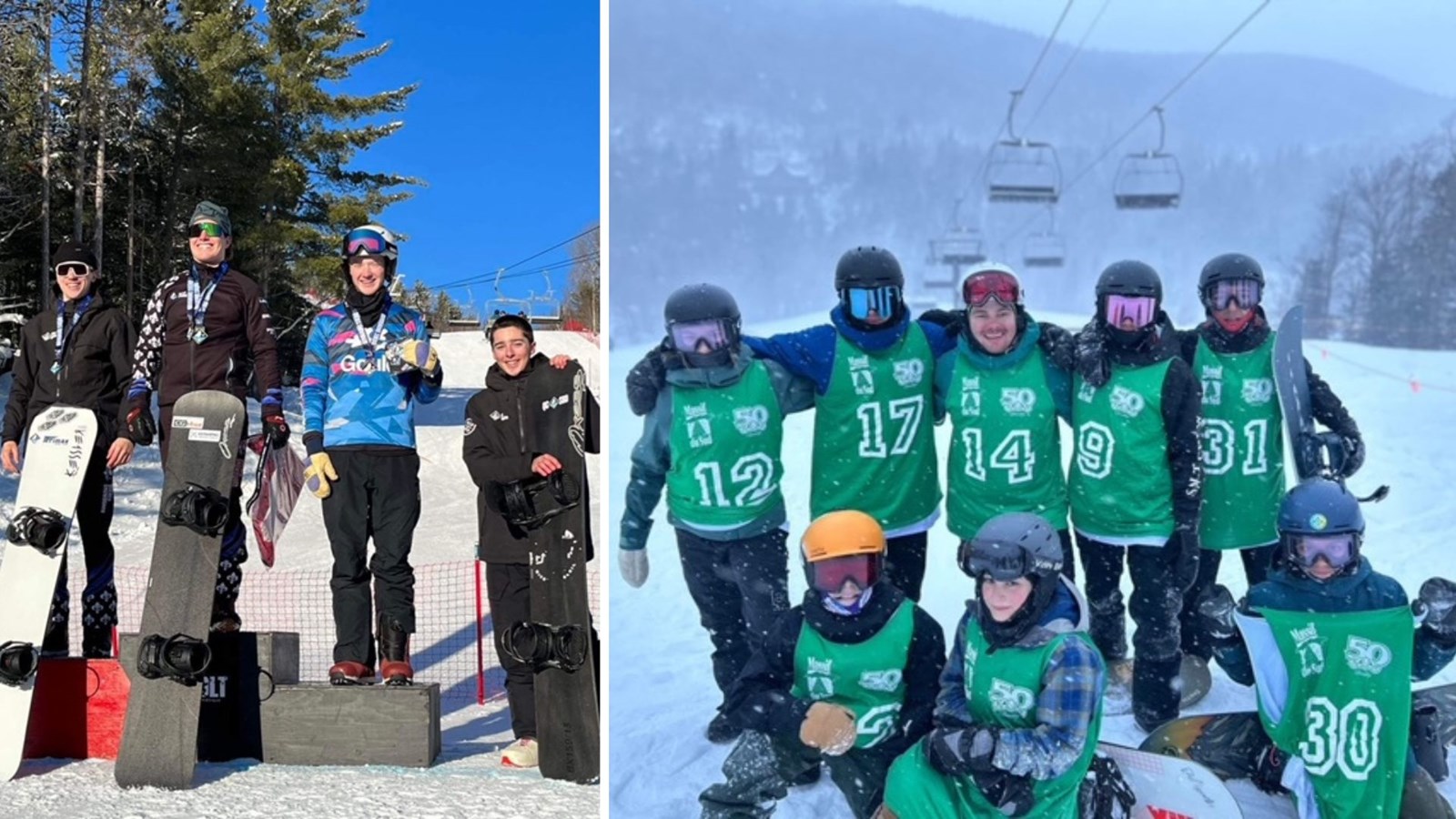 Une saison bien lancée pour les athlètes du club Mox Snowboardcross