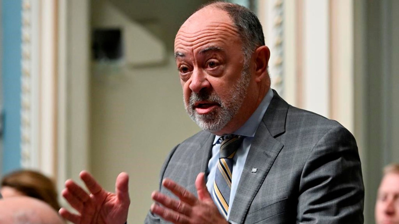 Le ministre de la Santé, Christian Dubé.