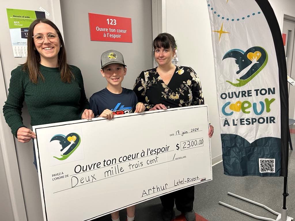 À 10 ans, Arthur Lebel-Rivest réalise un demi-marathon pour le Défi Beauceron