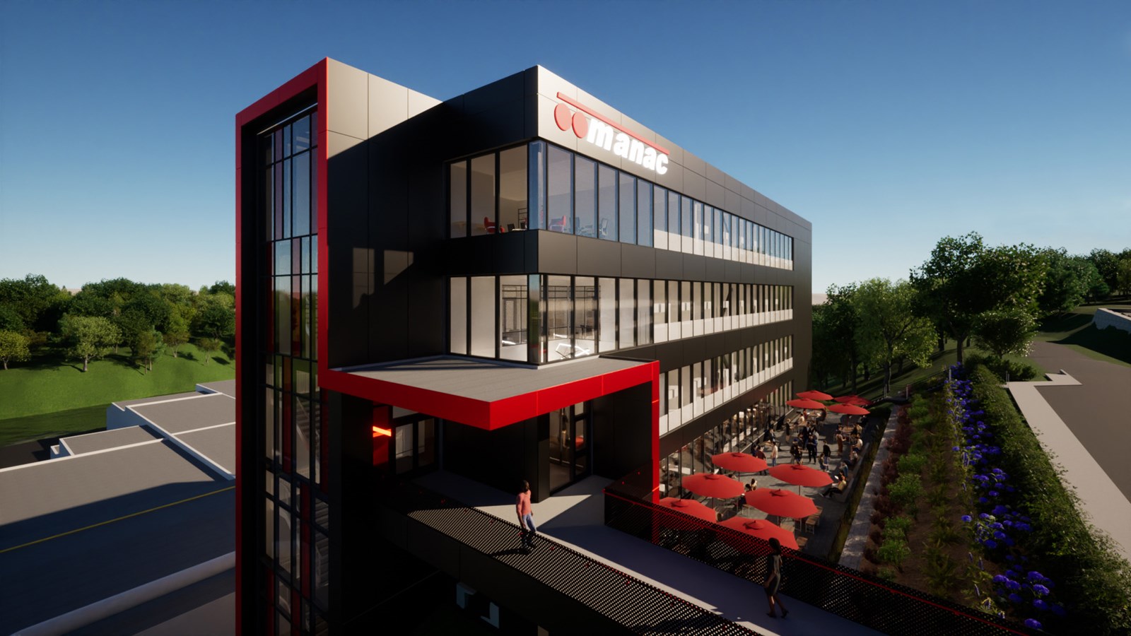L'agrandissement des installations de Manac, toujours en cours, est la valeur de permis de construction la plus importante de l'année 2024 avec 22,1 M$.