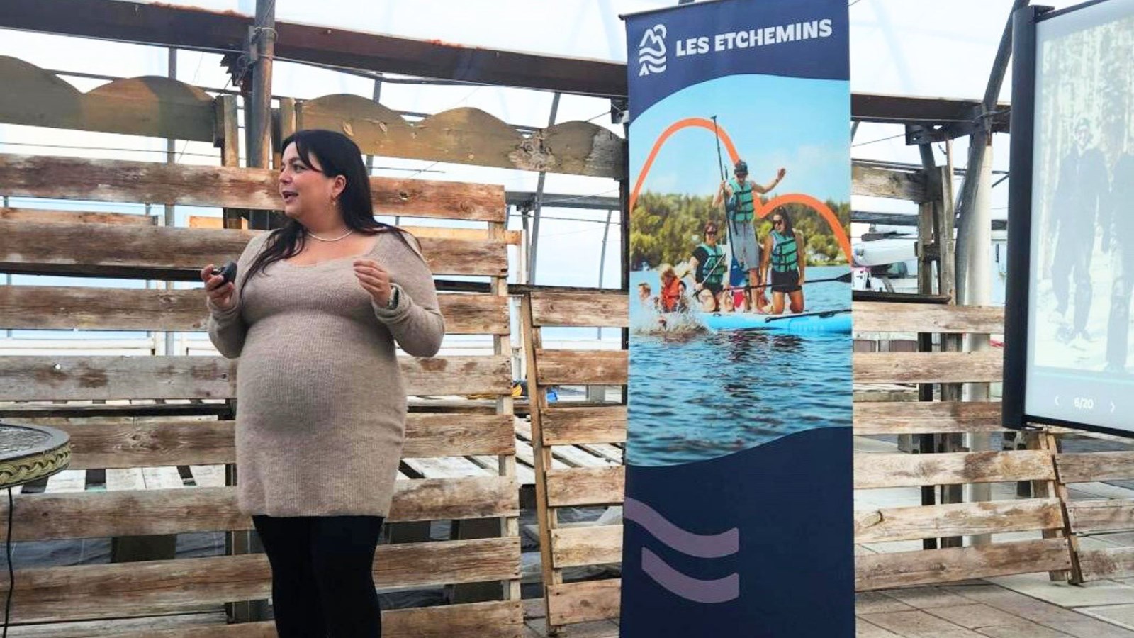 Avant de partir pour son congé de maternité, l'agente de développement touristique, Élisa Leblond-Fortin, a dressé le bilan de l'année touristique dans les Etchemins