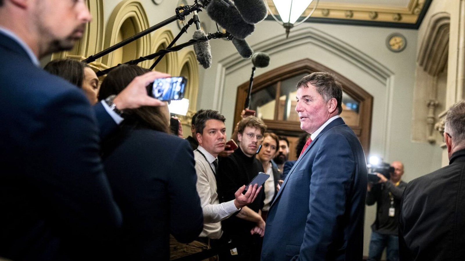 Le ministre responsable des relations commerciales entre le Canada et les États-Unis, Dominic LeBlanc.