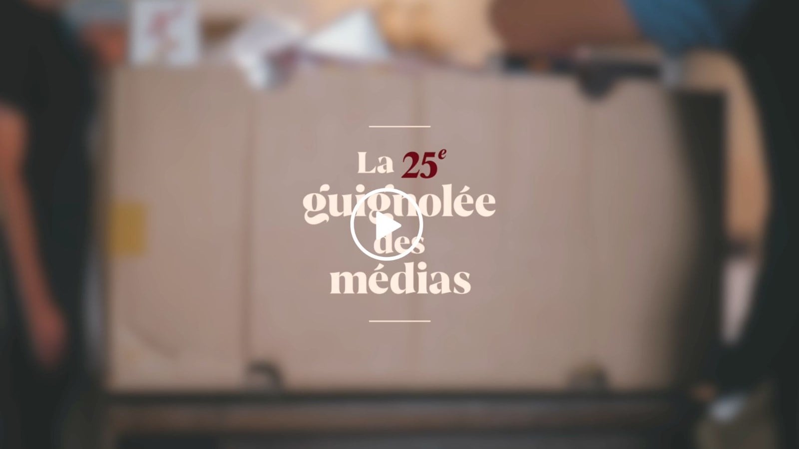 Lancement de la 25e Guignolée des médias
