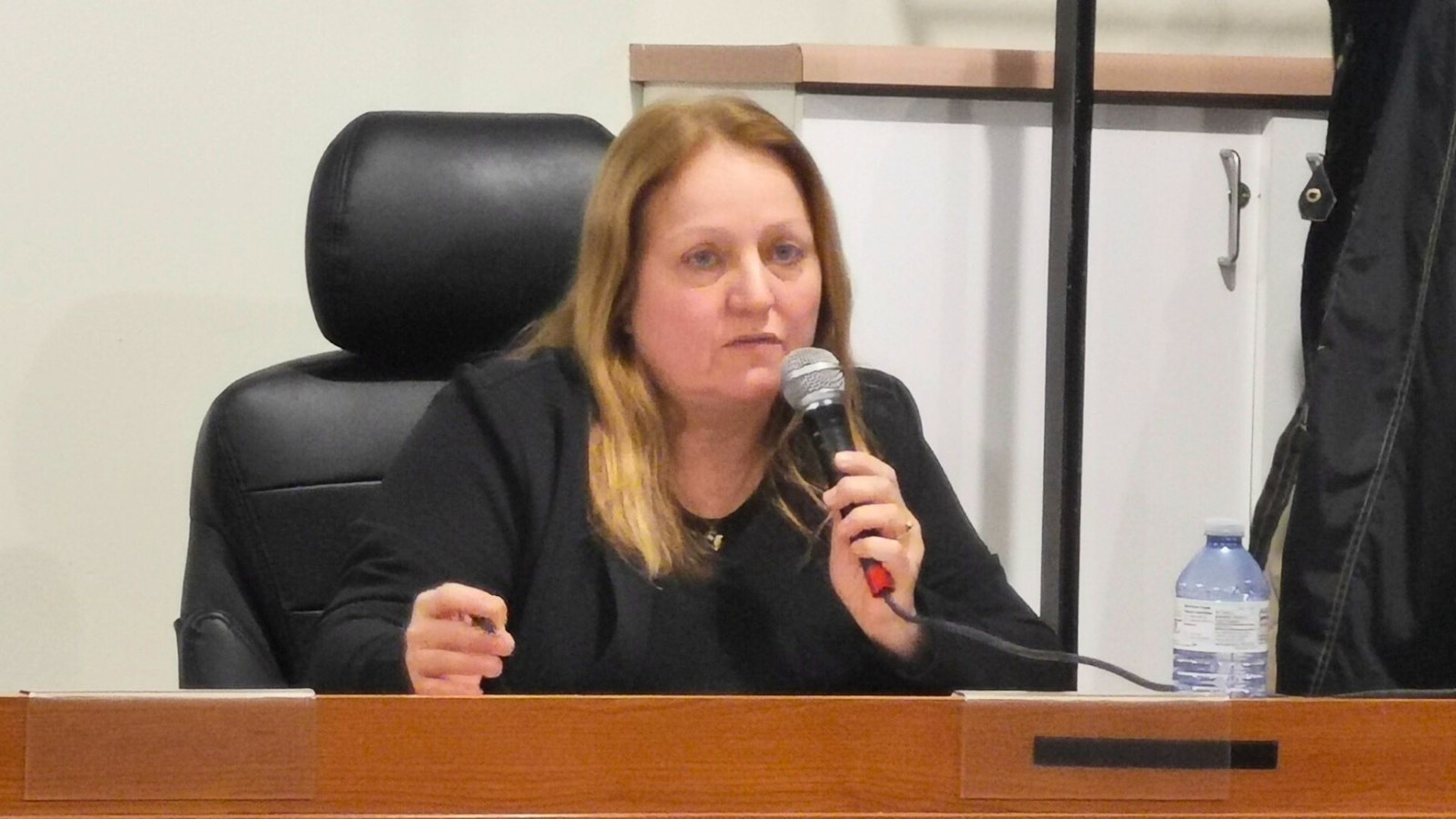 La mairesse de Saint-Alfred, Marie-Josée Therrien.
