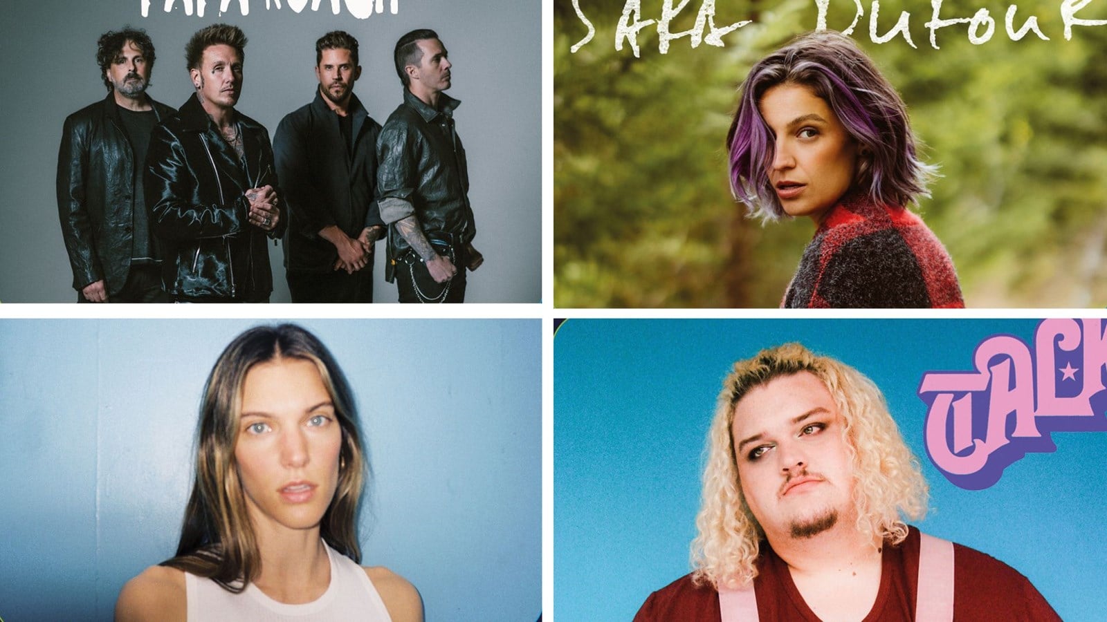 Sara Dufour, Charlotte Cardin et Talk se joignent à Papa Roach