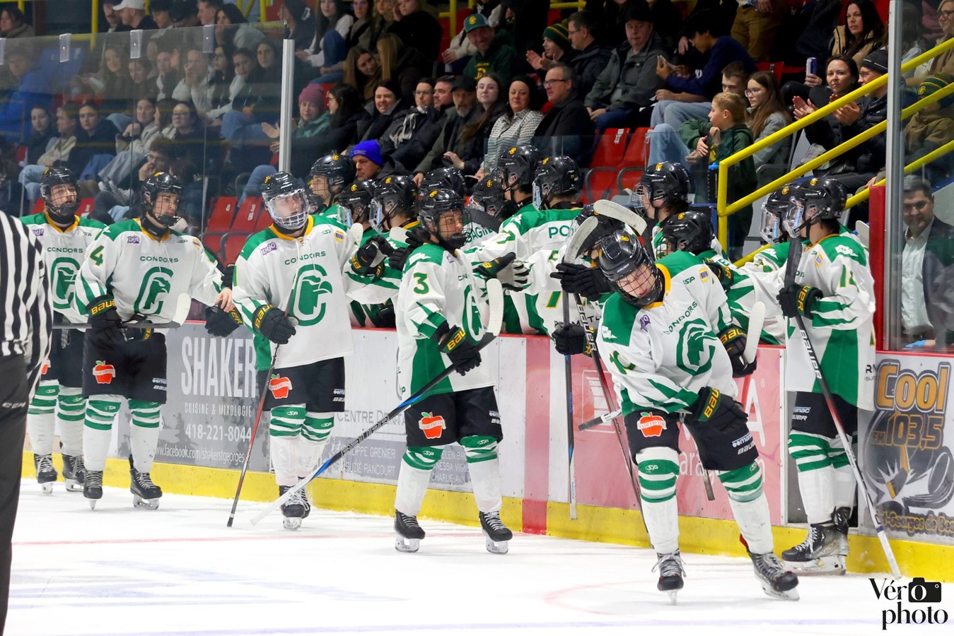 Les Condors remportent leur premier match de série haut la main