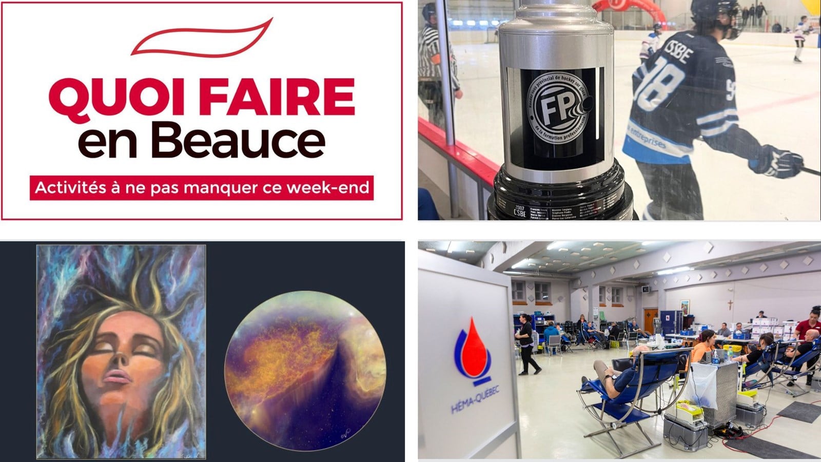 Quoi faire en Beauce du 11 au 13 avril?