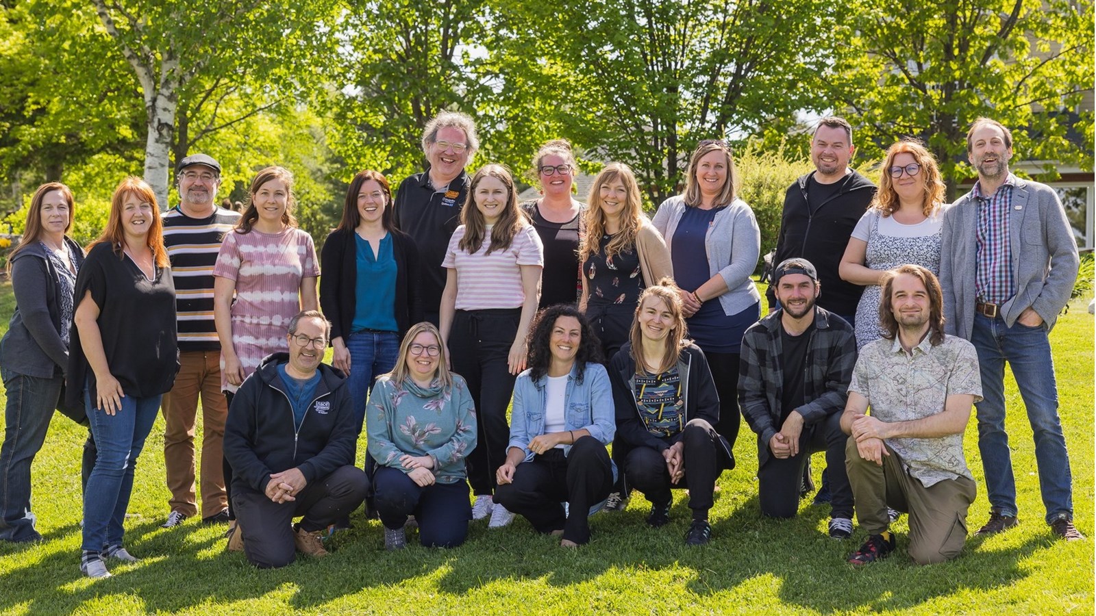 Les membres du réseau Place aux jeunes en région