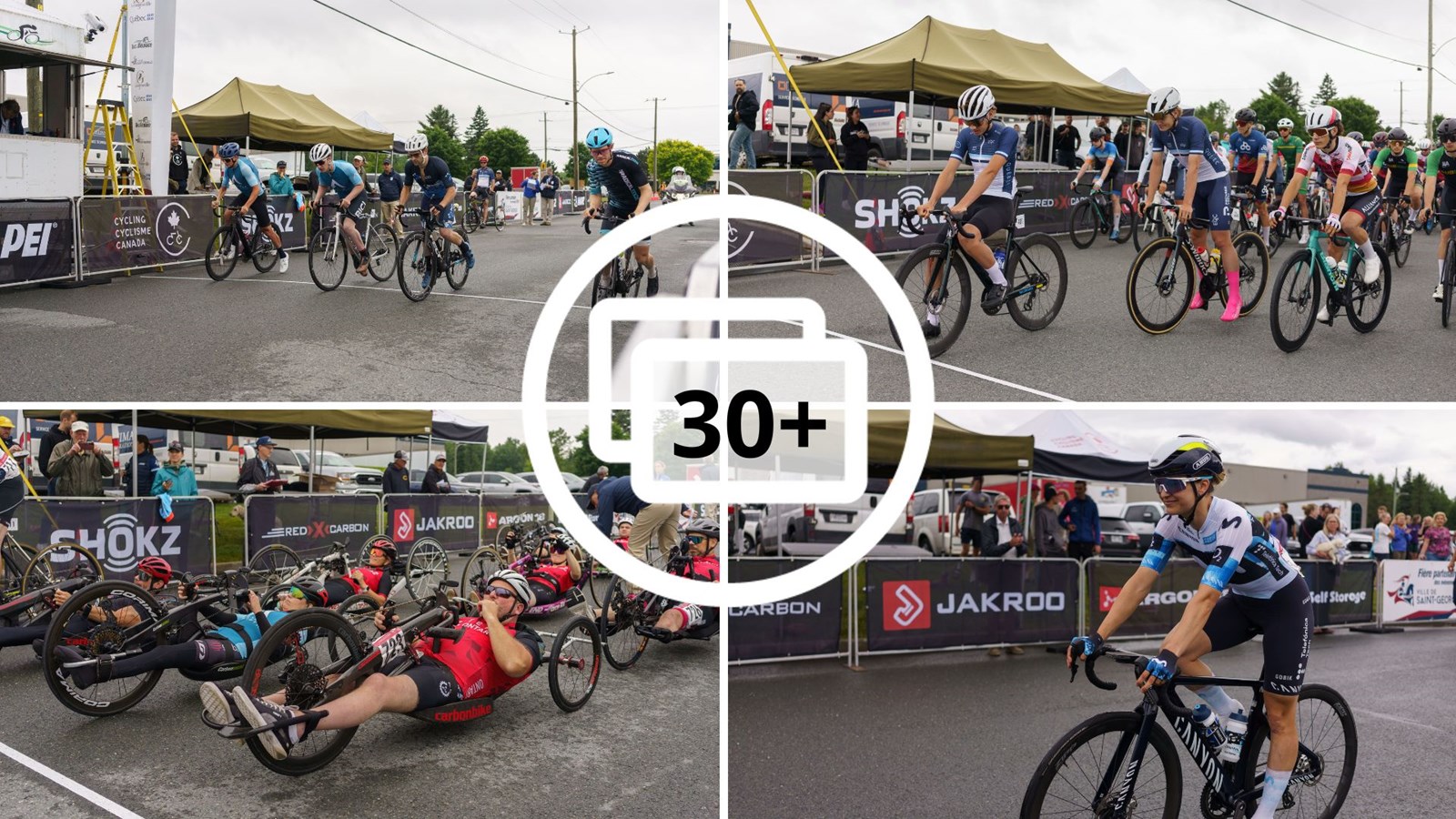 Retour en images sur les Championnats canadiens de cyclisme sur route