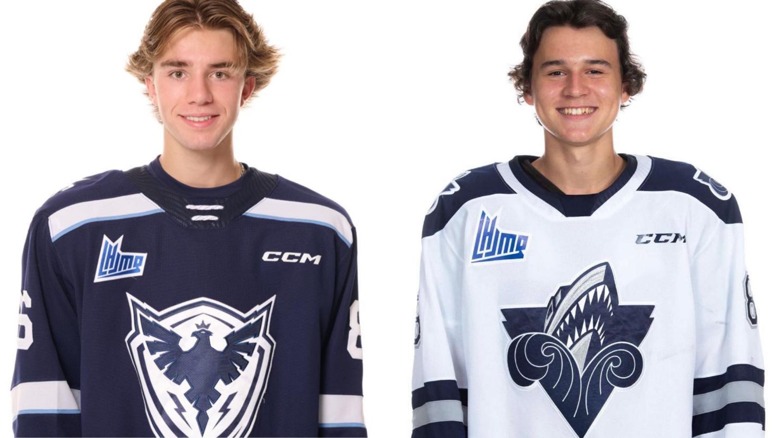 Mavrick Lachance et Jacob Mathieu