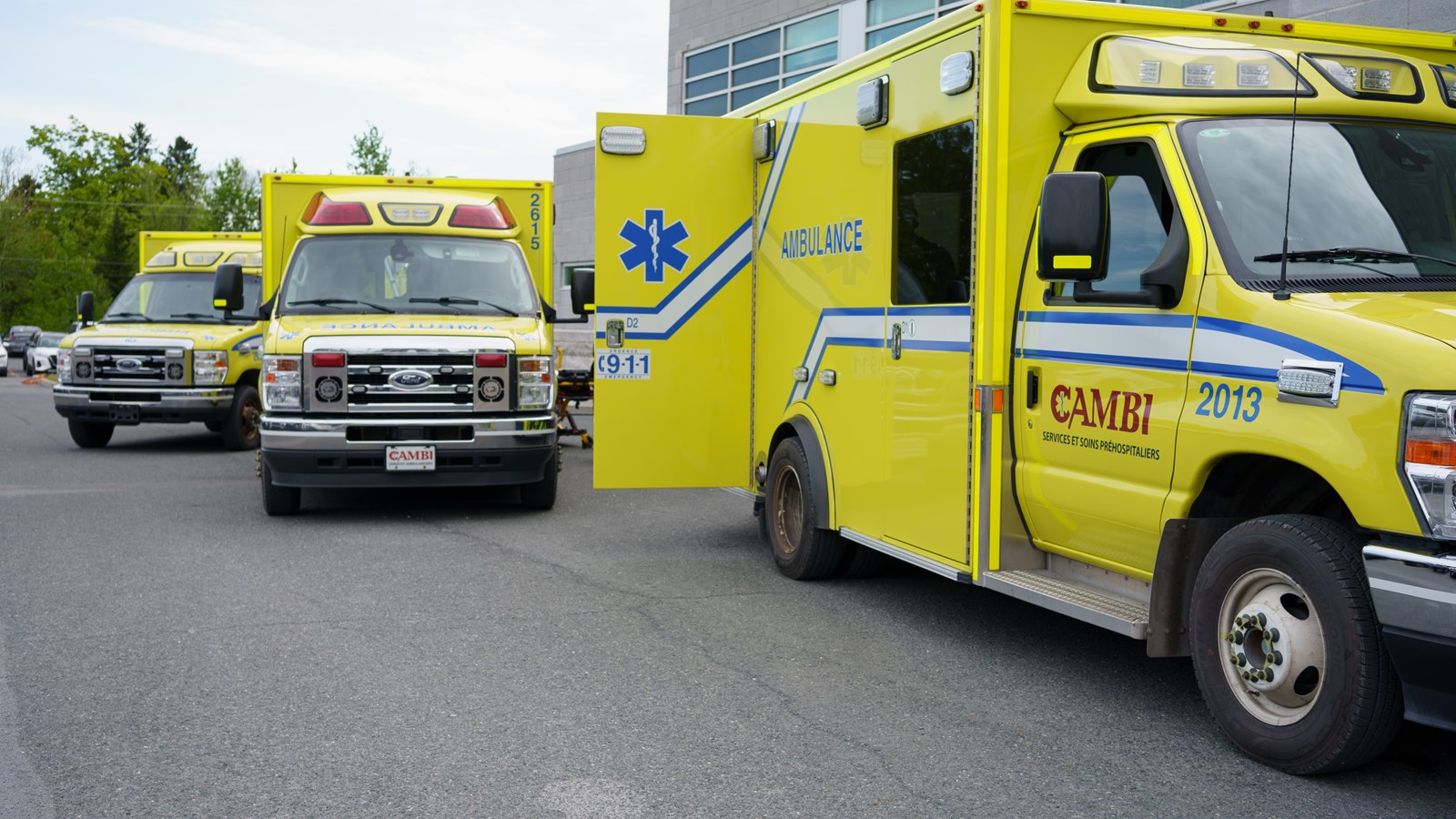Le Groupe CAMBI à vélo pour le Tour Paramedic Ride