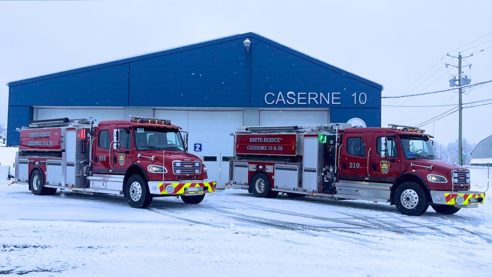 Caserne de la Régie SSI de Haute-Beauce