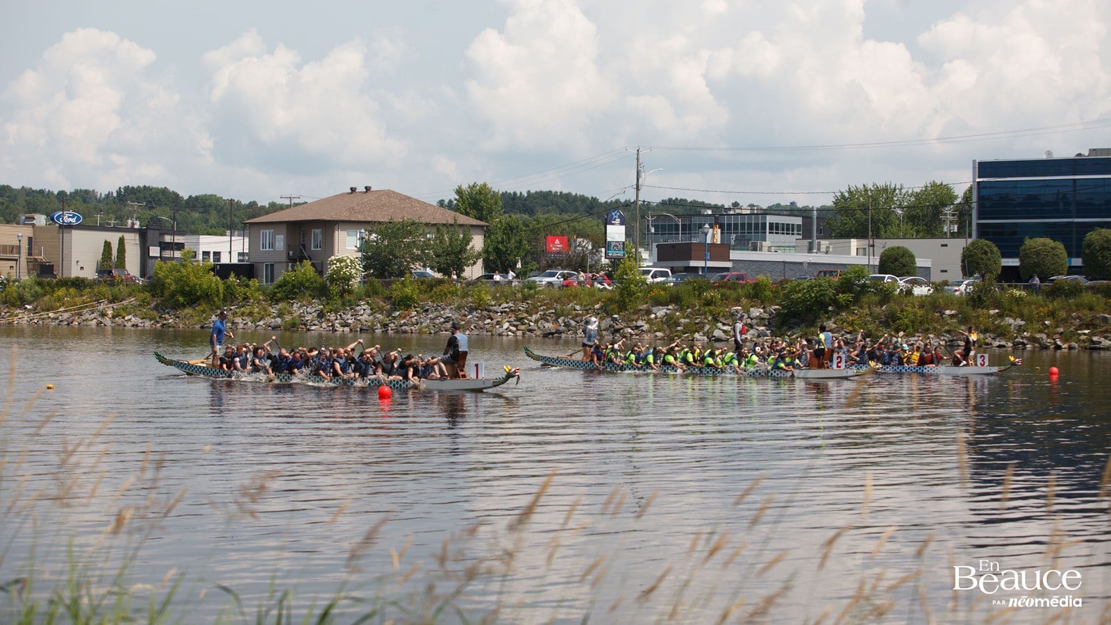 Saint-Georges: la course de bateaux-dragons annulée