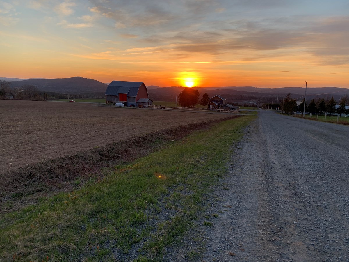 Coucher de soleil 