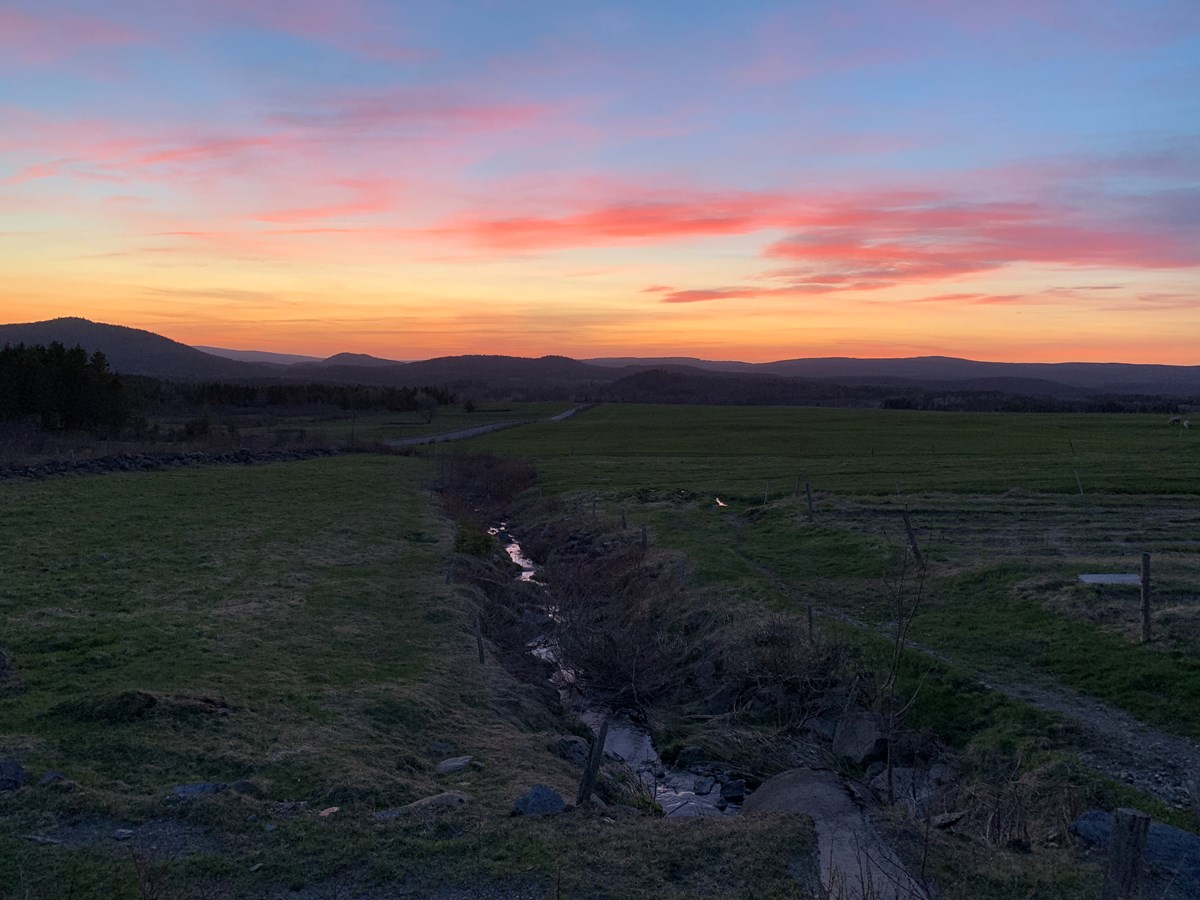 Coucher de soleil 