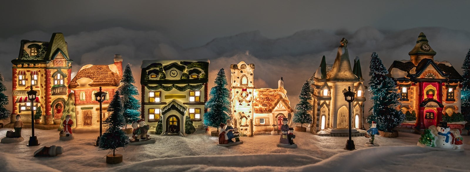 Féerie de Noël dans 15 cm de haut !